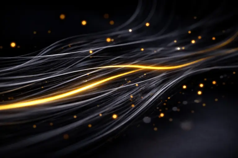 Golden energy through metallic cables